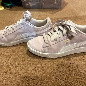 Puma Women's Sneakers - Soft Gray and White